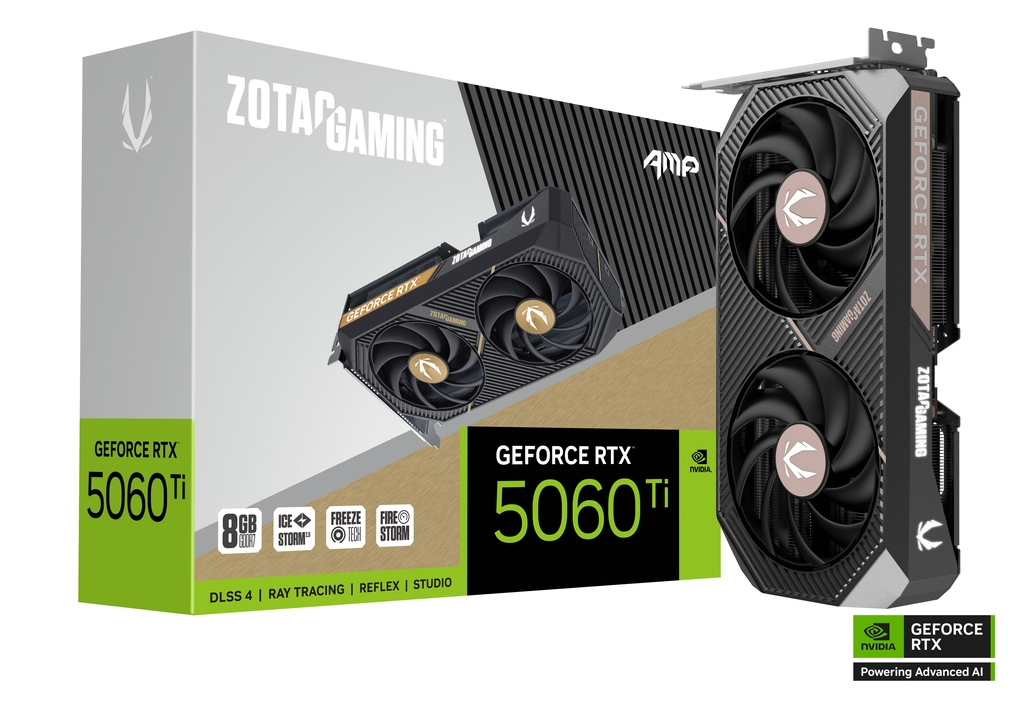 ZOTAC GAMING GeForce RTX 5060 Ti 8GB AMP ZOTAC GAMING GeForce RTX 5060 Ti 8GB AMP